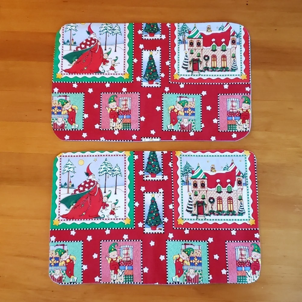 Elf on a Shelf Table Runner and 4 Placemats - Picture 2 of 8